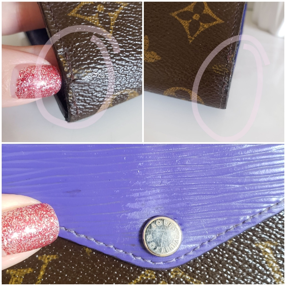 *SOLD* Authentic Pre-owned Louis Vuitton Marie Lou Monogram Epi Wallet - Picture 11 of 13
